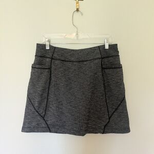 Athleta Excursion Skort Heather Gray Large